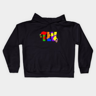 I Love Tel Aviv Kids Hoodie